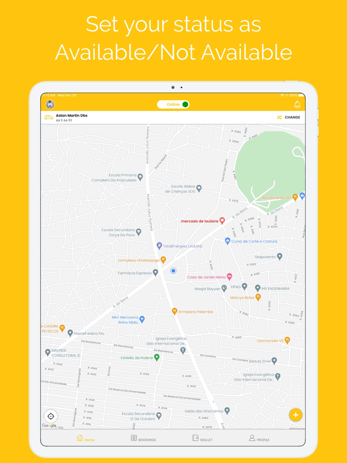 Tchops Driver – Drive and Earn