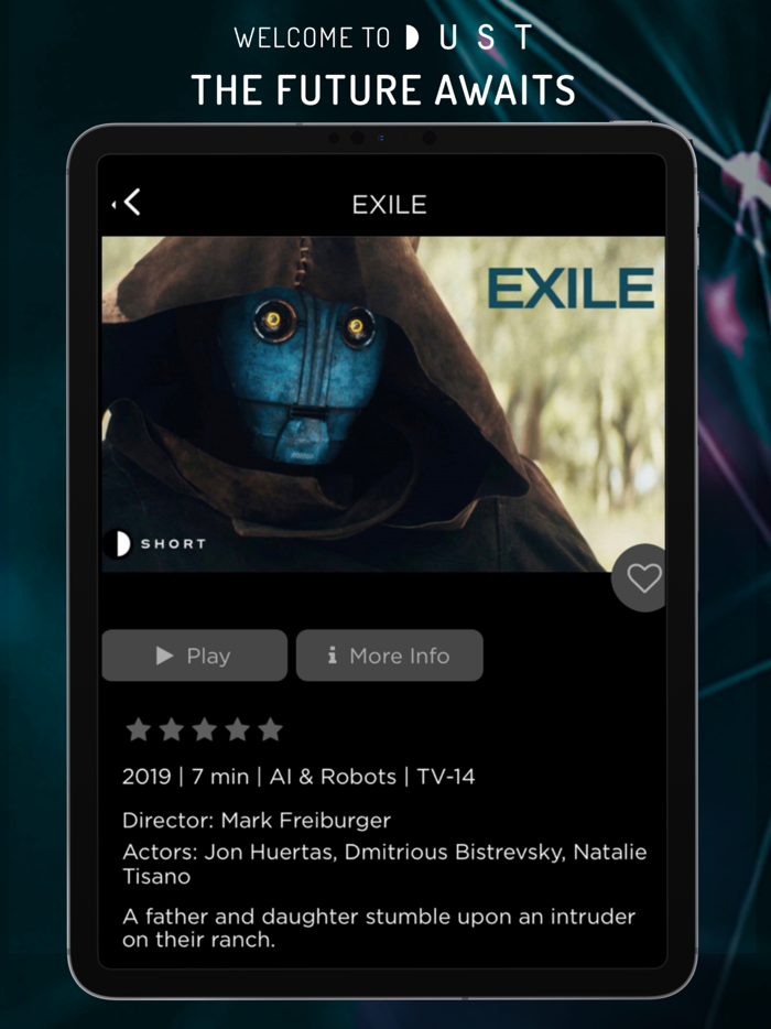 DUST  A Sci-Fi Experience