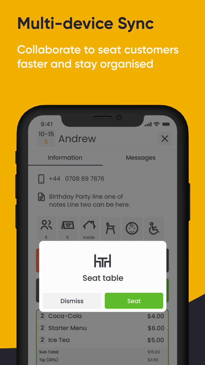 Carbonara App for Restaurants