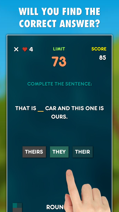 Pronouns Grammar Test PRO Screenshots