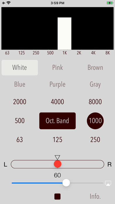 Octave-band Colored Noise screenshot 3