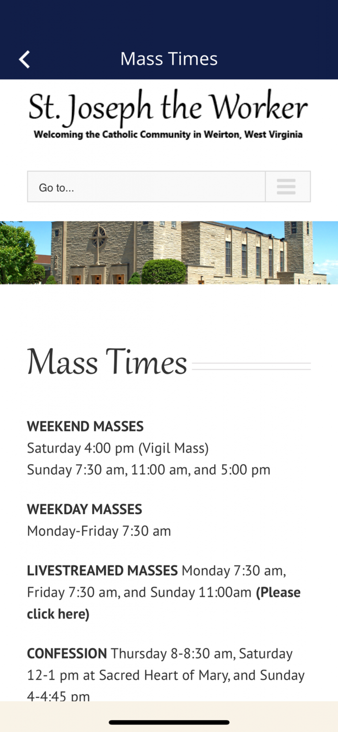 St. Joseph The Worker Church