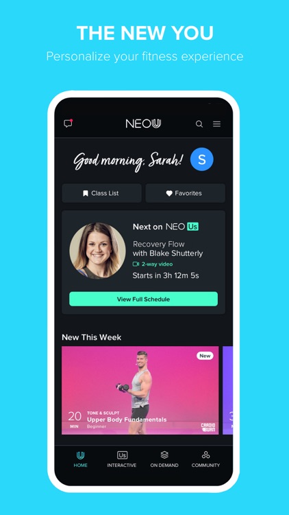 NEOU: Fitness & Exercise App