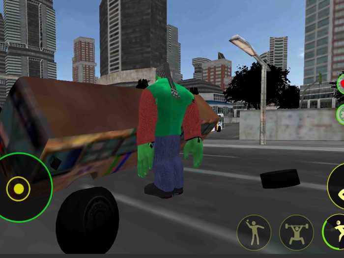 Incredible Green Hunk Hero