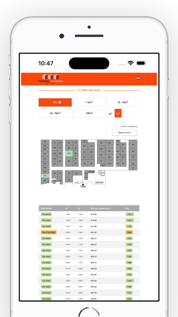 Opslagbox Leeuwarden