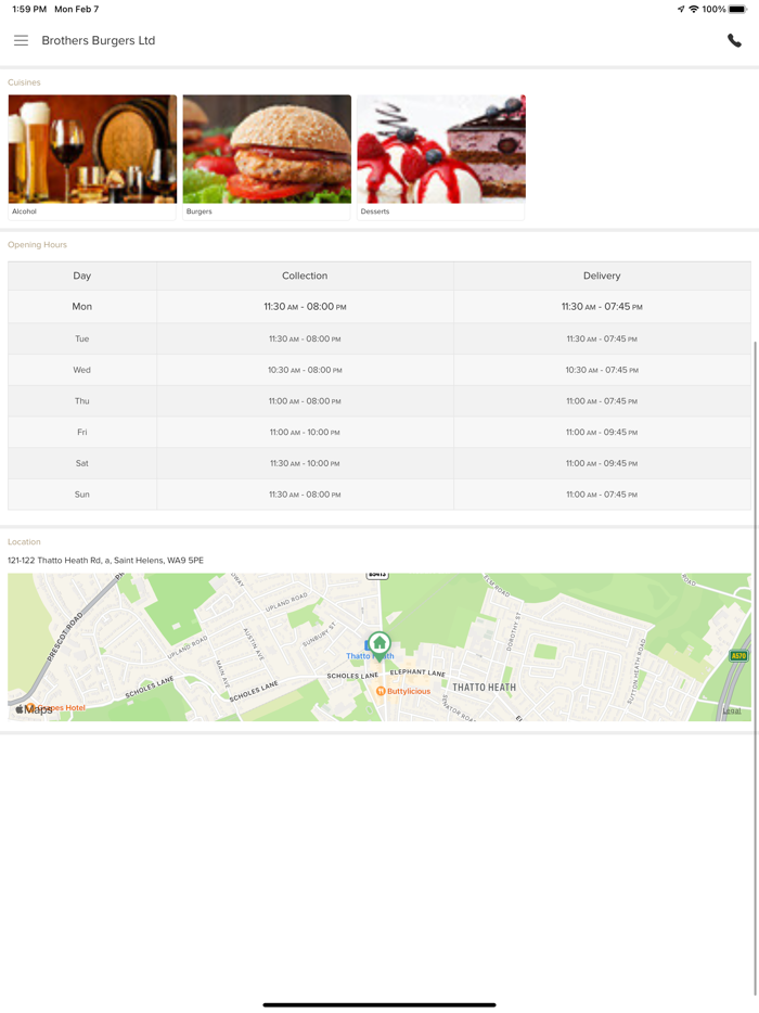 Brothers Burgers Ltd