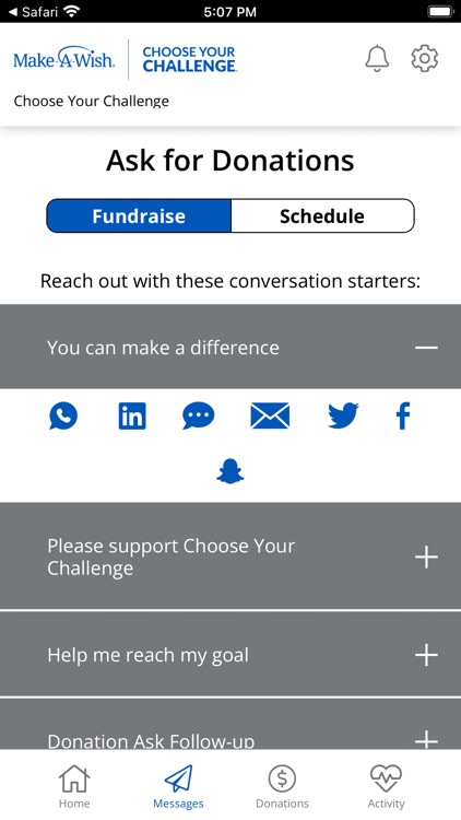 Choose Your Challenge