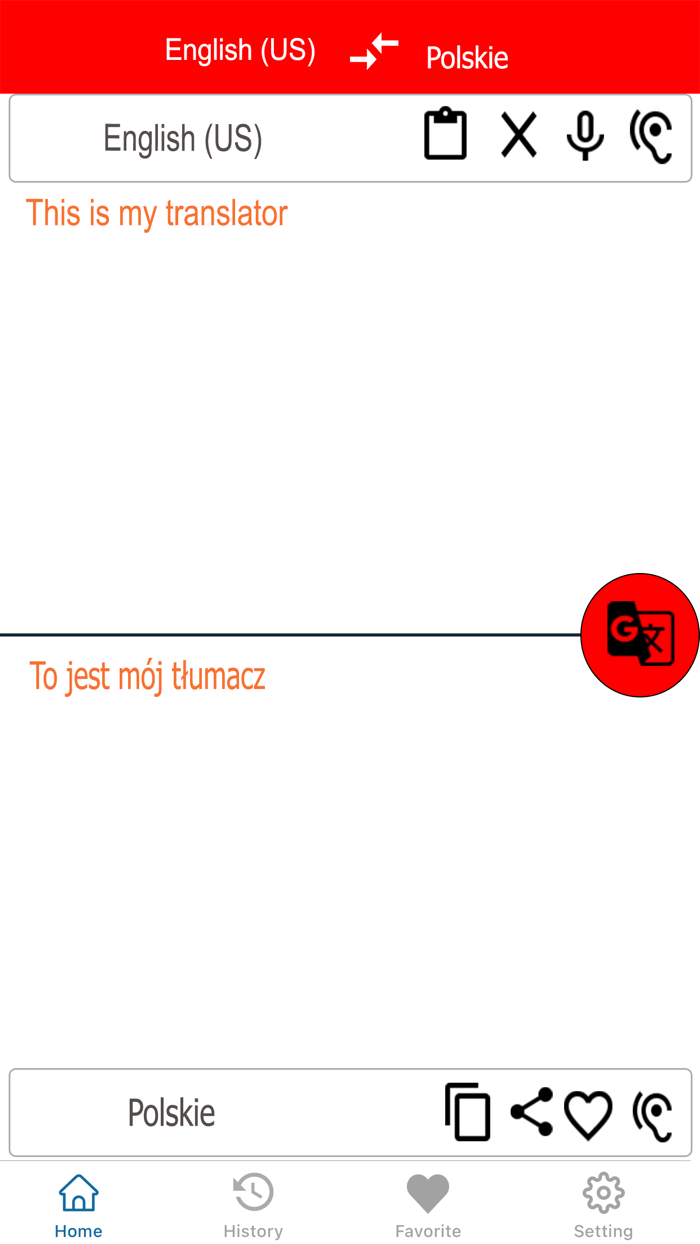 English To Polish Translation