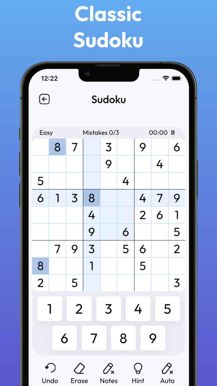 Classic Sudoku - Logic Puzzles