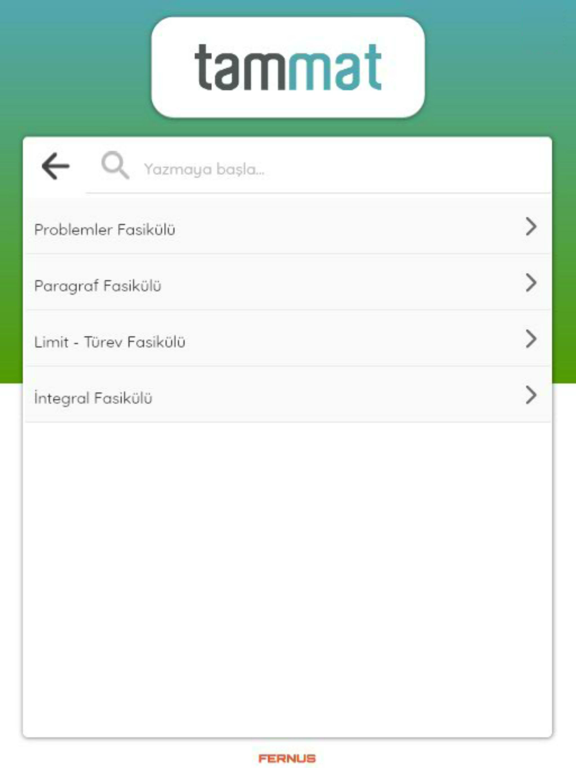 Tammat Soru Çözümleri screenshot 2
