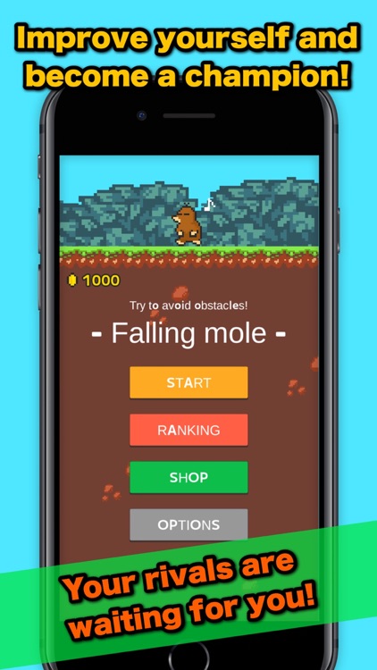 Falling Mole -Avoidance game- screenshot-3