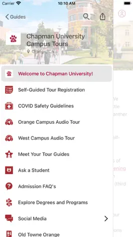 Game screenshot Chapman University Visitors hack