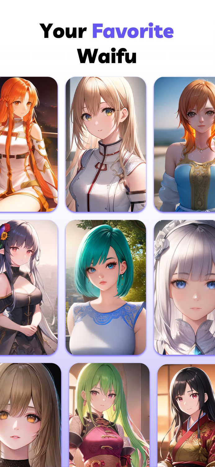 Waifu Art - AI Anime Girl