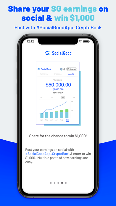 SocialGood App - Crypto Back SocialGood App - Crypto Back