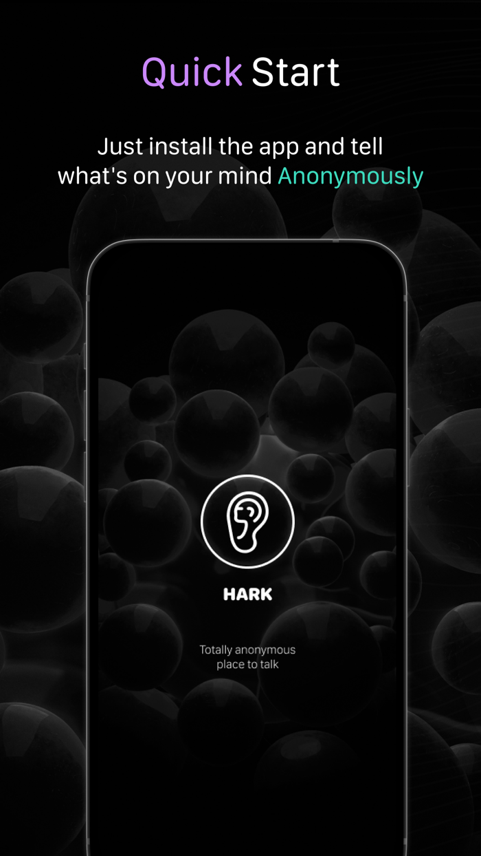 Hark - anonymous audio chat