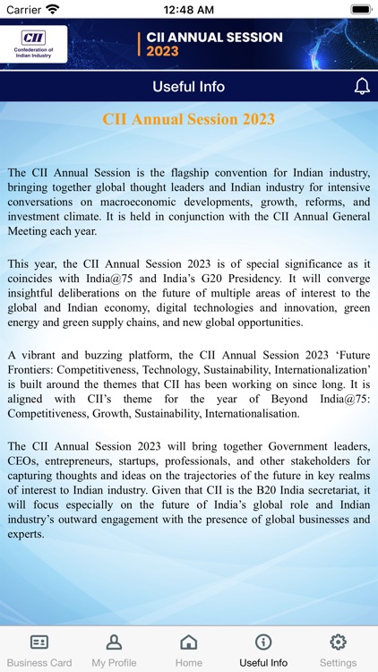 CII Annual Session