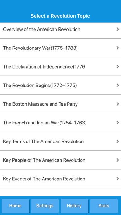 How to cancel & delete American Revolution History from iphone & ipad 3