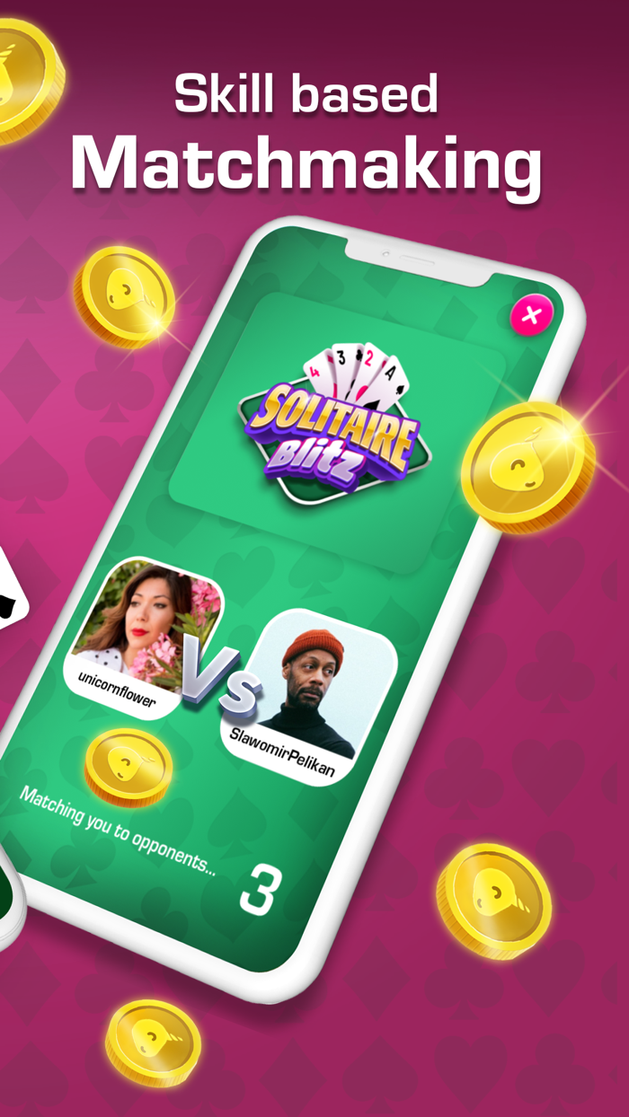 Solitaire Blitz Win Rewards