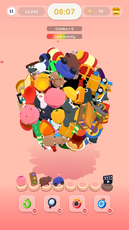 Find me : 360 match puzzle