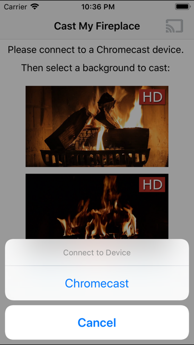 Fireplace for Chromecast Screenshot 3