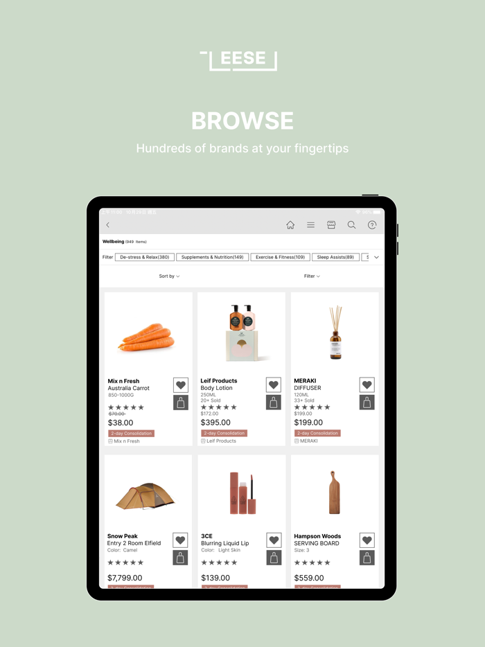 EESE Shop Online With Ease