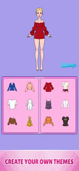 Game screenshot Sweet Paper Doll- Dress Up DIY mod apk