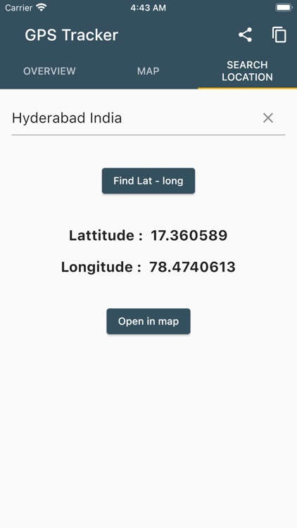 GPS Tracker - GPS Coordinates screenshot-6