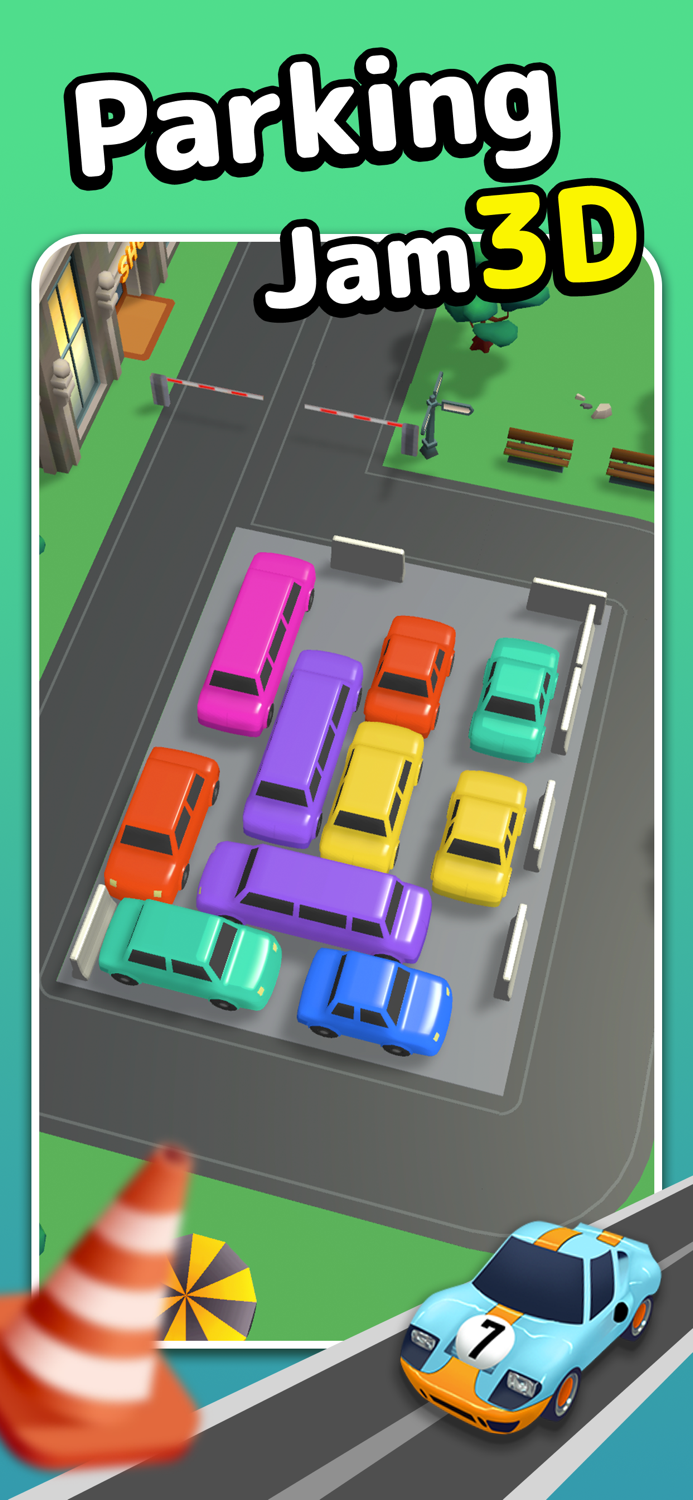 3D Car Game Parking Jam