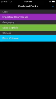 csv flashcards iphone screenshot 1