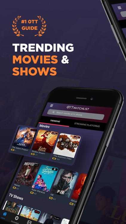 OTT Watchlist – Movie Tracker