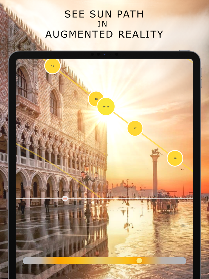 SunQuest Pro - Sun Seeker path