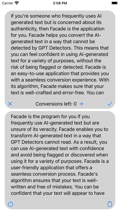 Facade - Anti GPT Detector