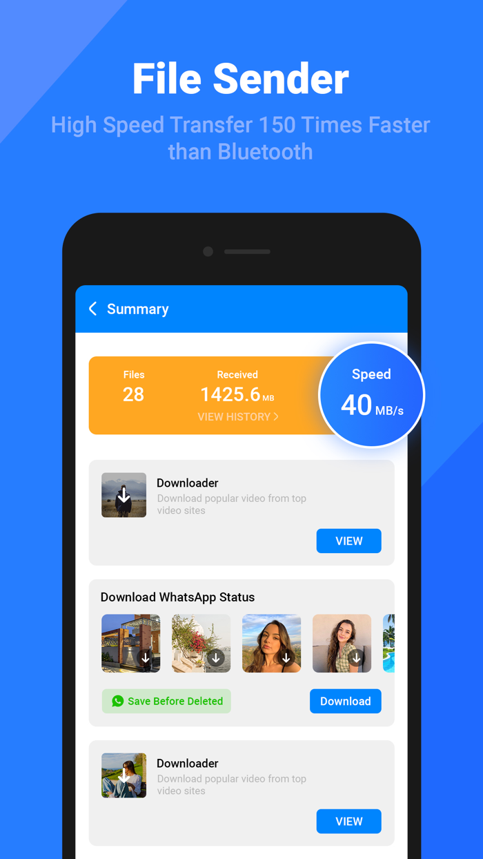 File Sender - Share  Transfer