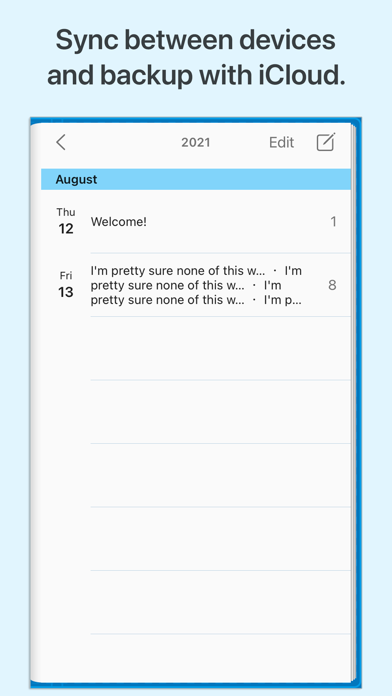 Notebook - Diary & Journal App screenshot 4