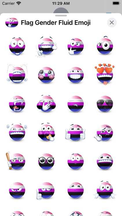 Genderfluid Flag Emoji