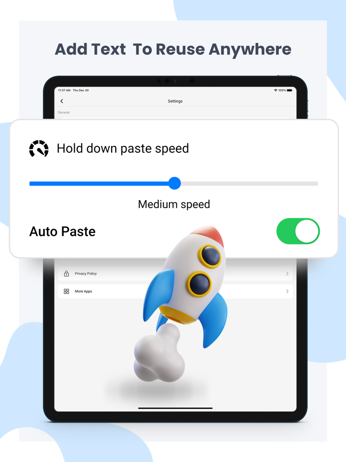 Auto Paste - Keyboard