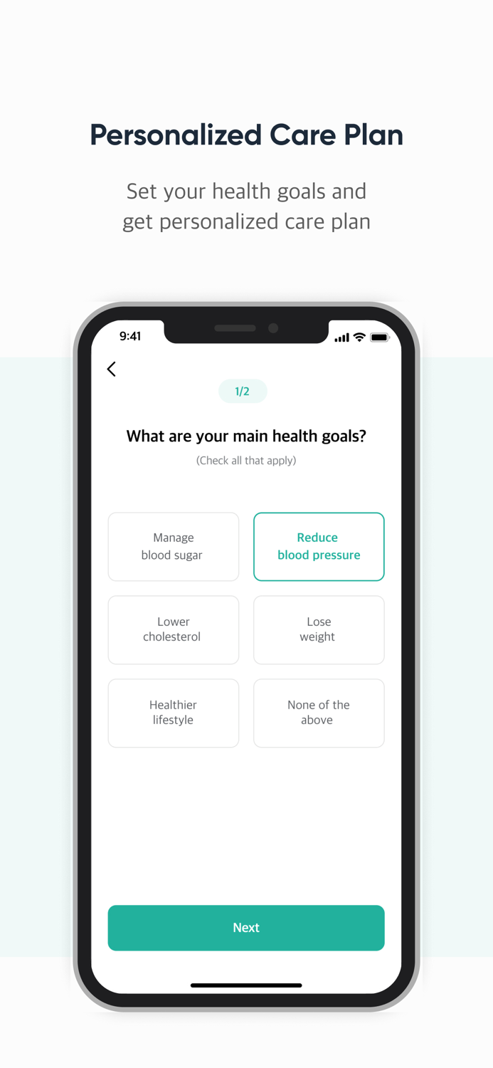 DoctorHere  Personalized Care