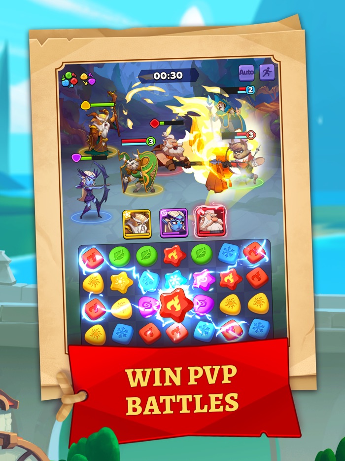 Portal Kingdoms Match-3 RPG