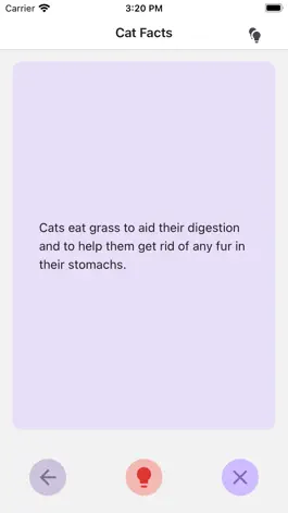 Game screenshot Random Cat Fact apk