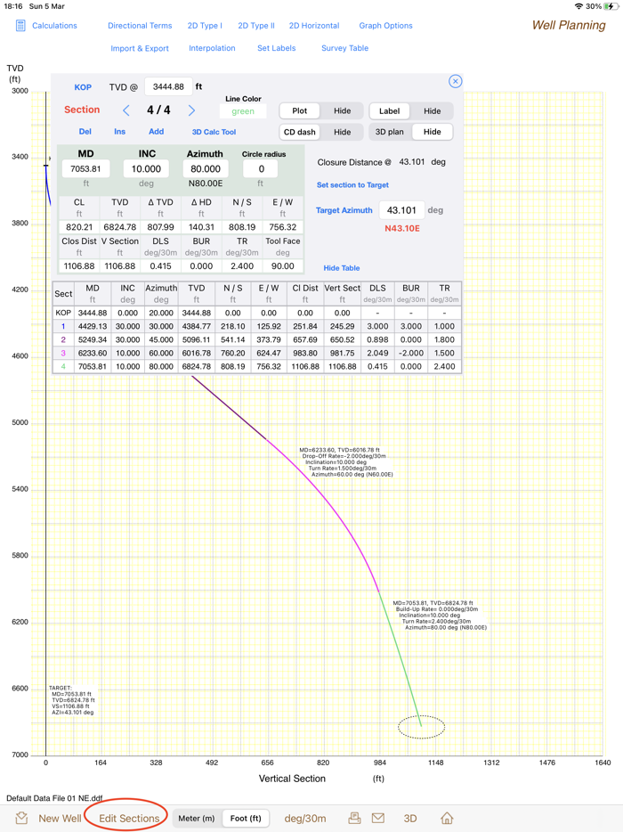Directional Well Planning