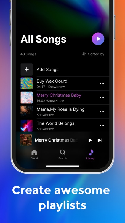 Offline Music Player - Amerigo screenshot-5