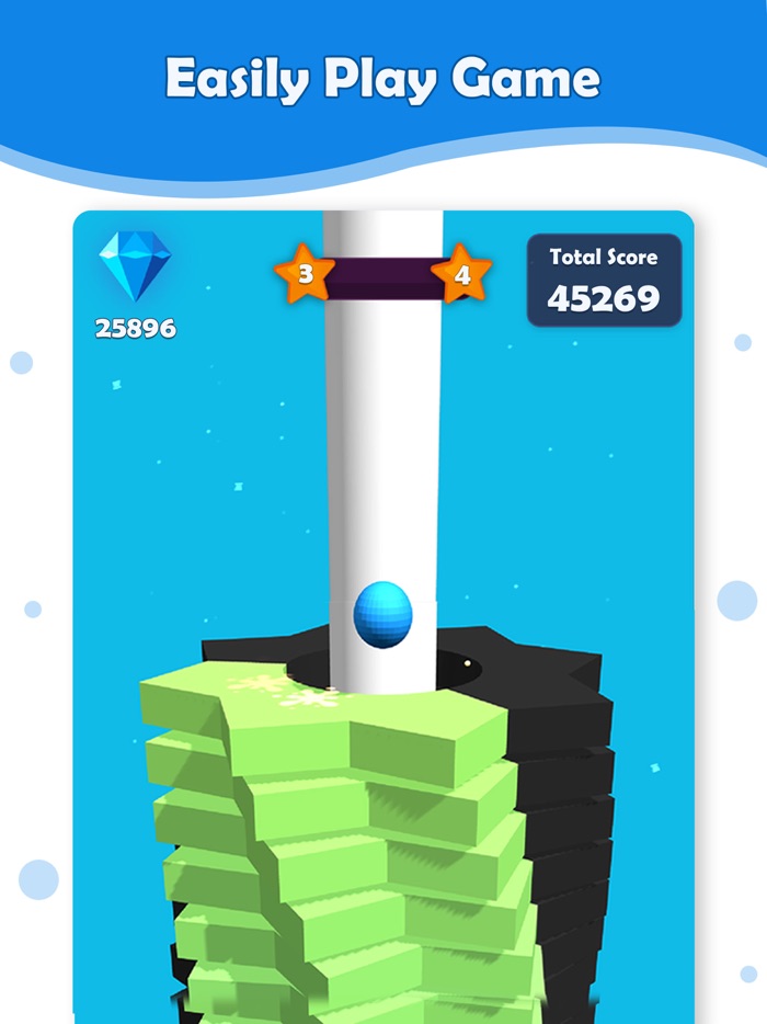 Stack Fall - Helix Ball Jump