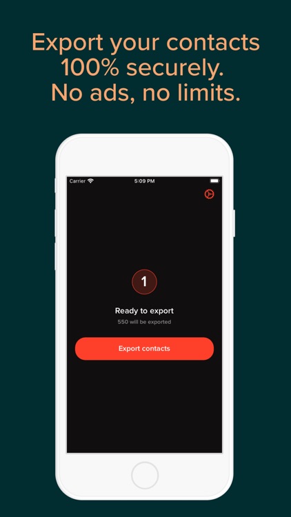 Simple Contact Exporter