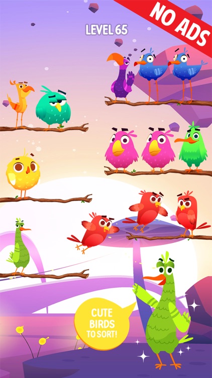 Color Bird : Puzzle Sort Game screenshot-3