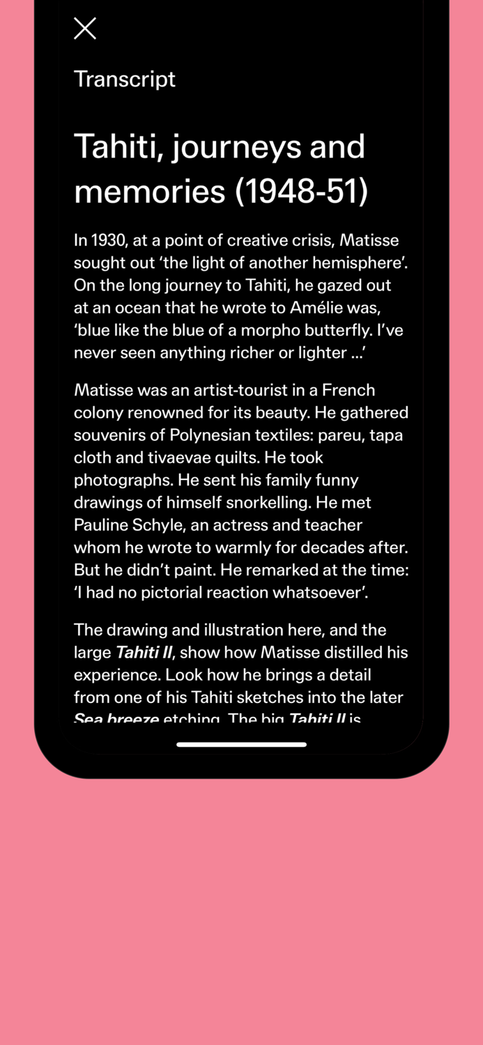 Matisse Life  Spirit