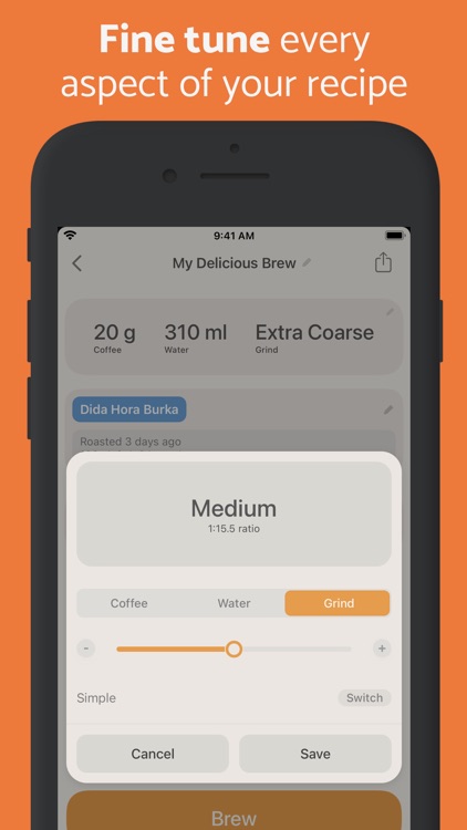 Brew Timer - Coffee Recipes screenshot-2