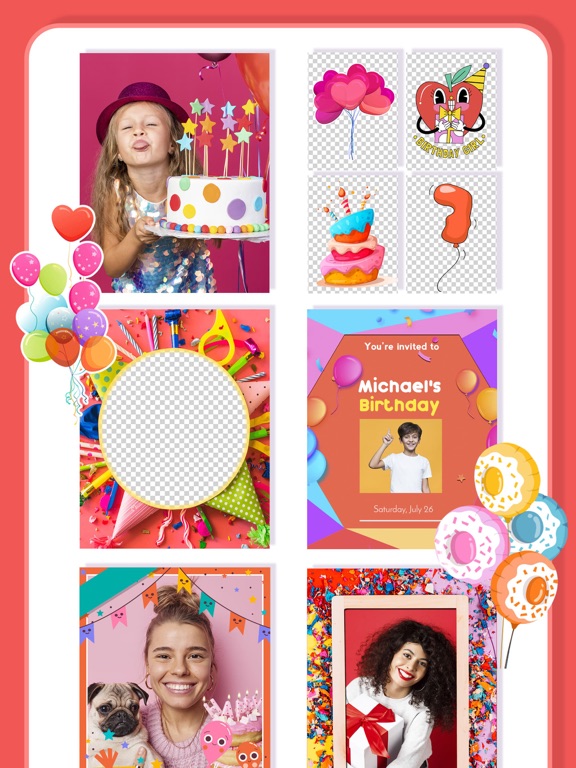 Happy Birthday Cards & Frames screenshot 3