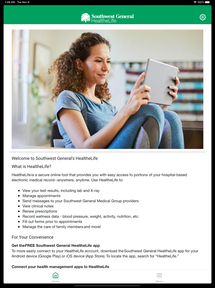 Southwest General Healthelife