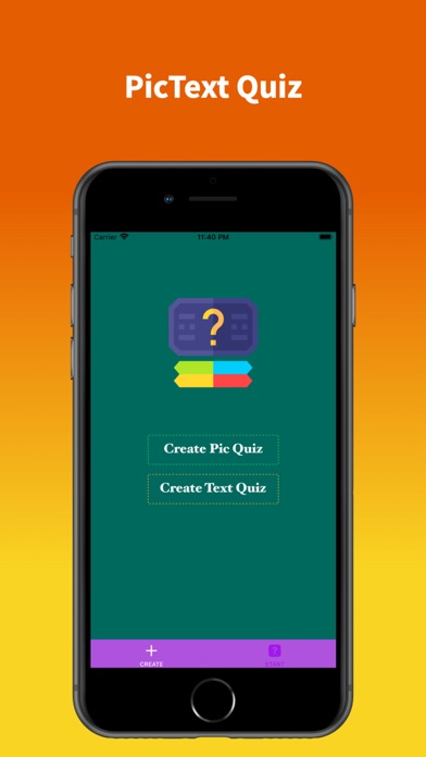 Screenshot #1 pour PicText Quiz