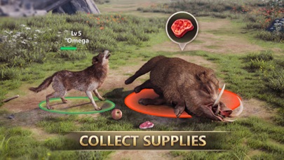 Wolf Game: Wild Animal Warsのおすすめ画像2